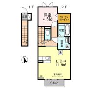 ローズコート上耕地Ⅱの間取り画像