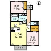 mela casa（ﾒｰﾗｶｰｻﾞ） Bの間取り画像