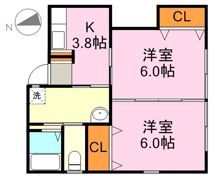 サンコーポ磯の間取り画像