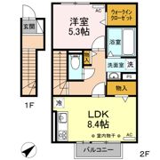 セジュール ルピナスの間取り画像