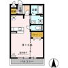 セジュール北島の間取り画像