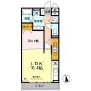 Comodo Satsuki(ｺﾓﾄﾞｻﾂｷ)の間取り画像