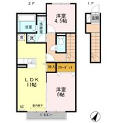 エスポワールYの間取り画像