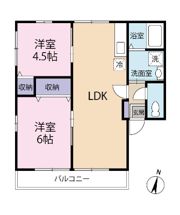 ハイツ見晴平の間取り画像