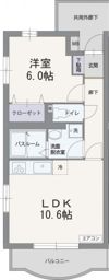 フィールドコート ステラの間取り画像
