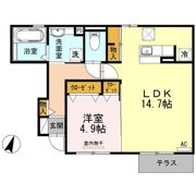 アベニールの間取り画像