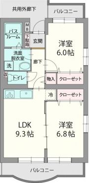 アビタシオンBの間取り画像