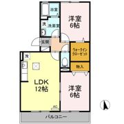 シャルマン Aの間取り画像