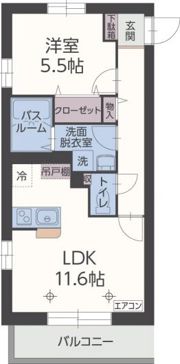 メルキオールの間取り画像