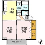 パトリ川上の間取り画像
