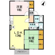 セジュールコンフォールUの間取り画像