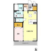 ｱｰﾙ･ﾄﾞｩ･ｳﾞｨｰｳﾞﾙの間取り画像