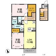 ベルセジュールKの間取り画像