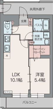 アネックス トガリーゼの間取り画像