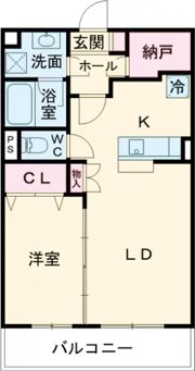 メテオールの間取り画像