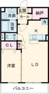 メテオールの間取り画像