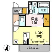 イーストレジデンスの間取り画像