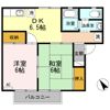 ピースタウン・アイリス Bの間取り画像