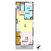 Erfolg・F(ｴｱﾌｫﾙｸ･ｴﾌ)の間取り画像