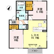 サンコジョウ Gの間取り画像