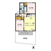 ヴェルフェルムの間取り画像