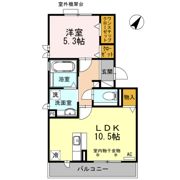 日吉ハイツの間取り画像