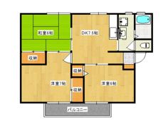 ウィンディア未来の間取り画像