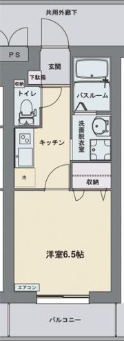 ファーストパーシモンの間取り画像