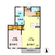 レジンエベールの間取り画像