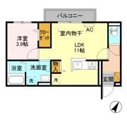 セジュールMIWAの間取り画像
