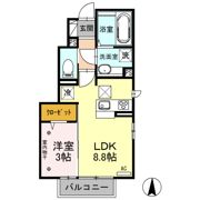 グランメール A棟の間取り画像
