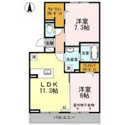 Aria(アリア)の間取り画像