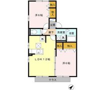 コスモガーデン B棟の間取り画像