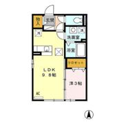 ナチュール清和の間取り画像