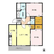 グランコート並柳 A/Bの間取り画像
