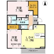 プレリアールの間取り画像