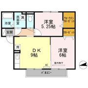 フルールの間取り画像