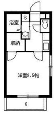 Sun shine 葉月館の間取り画像