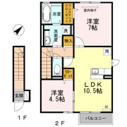 セントポーリアの間取り画像