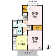 フォーダイヤモンズタウン Aの間取り画像