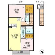 ディアコートの間取り画像