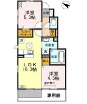 セジュールLA CASAの間取り画像