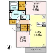 ソレイユ・ルヴァン Ⅰの間取り画像