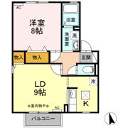 セジュール･Fの間取り画像