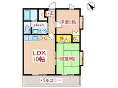 パティオス敷根の間取り画像