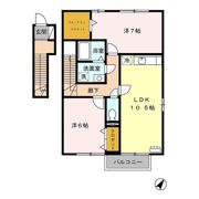 フォレストグリーンハマ A/B/C/Dの間取り画像