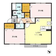 チェリーヒル香月の間取り画像