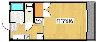 デビュース隼人の間取り画像