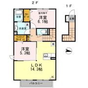 煌の間取り画像