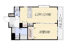 コーラル中央の間取り画像